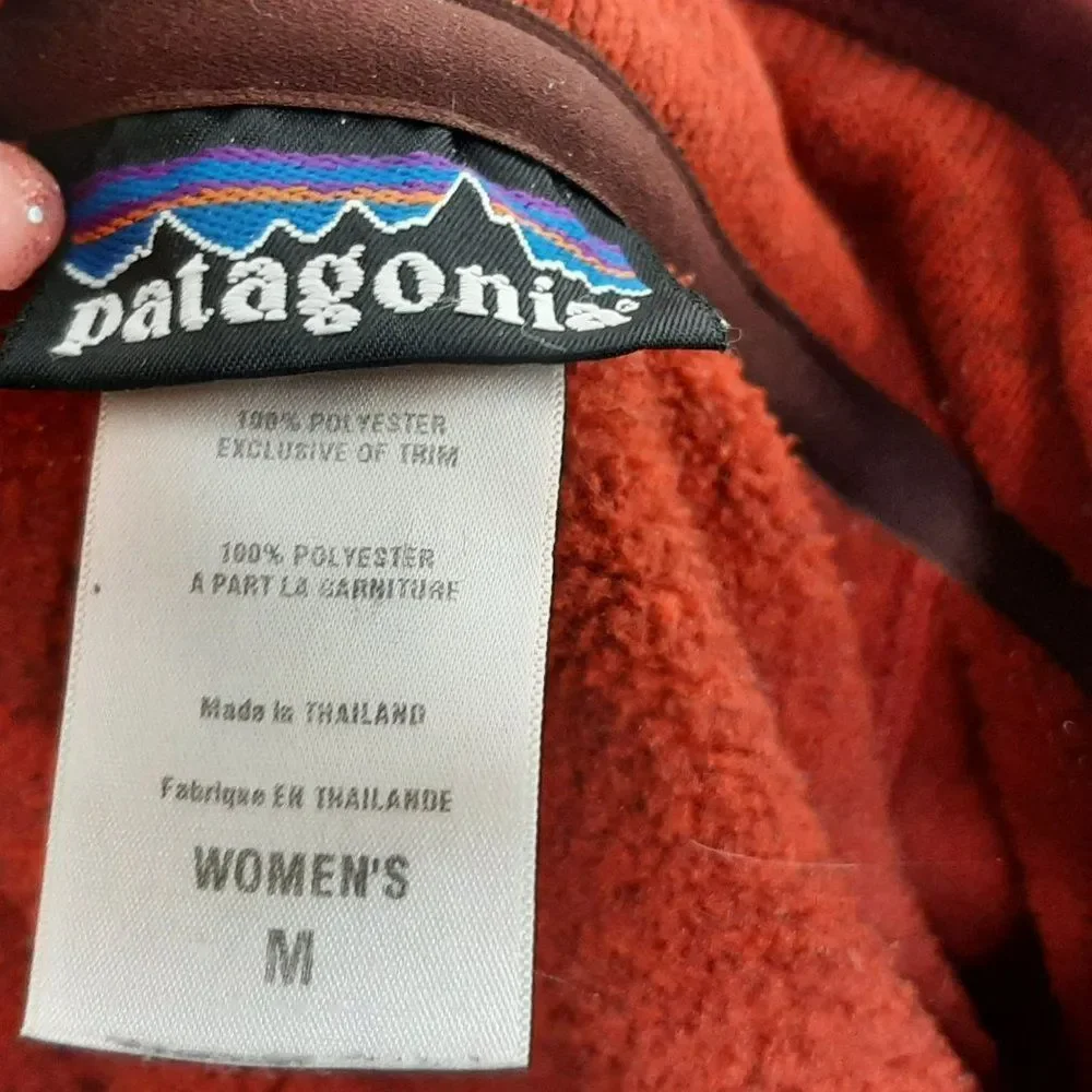 Patagonia Women's Better Sweater 1/4 Zip in Red Delicious sz M - Picture 7 of 9